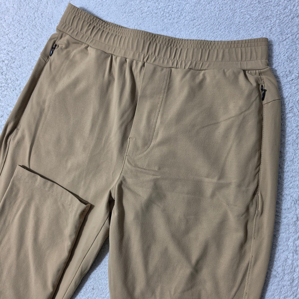 Public Rec All Day Every Day Pants Mens 30/32 Tan Stretch Chino Joggers